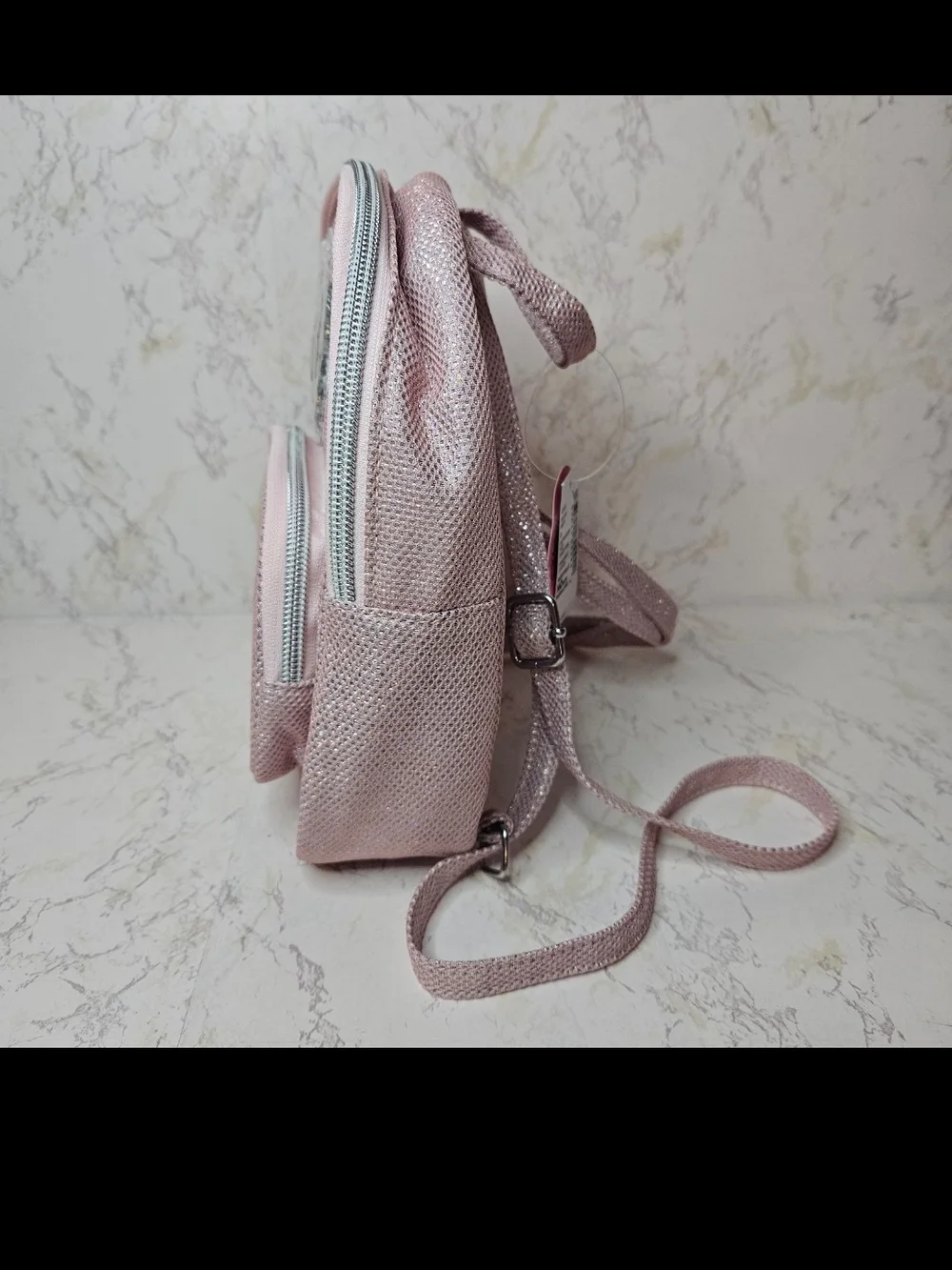 The Children's Place Sparkle Pink Butterfly Mini Backpack